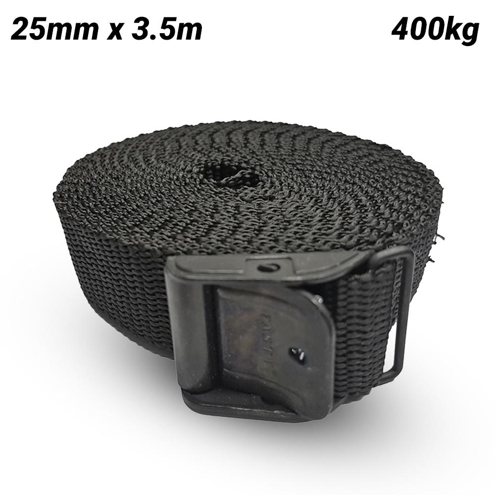 SALE Fasty strap- 3.5m Black- 400kg