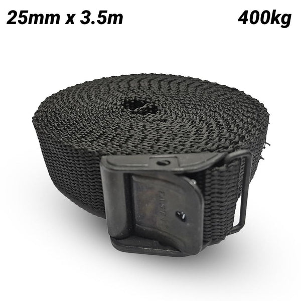 SALE Fasty strap- 3.5m Black- 400kg