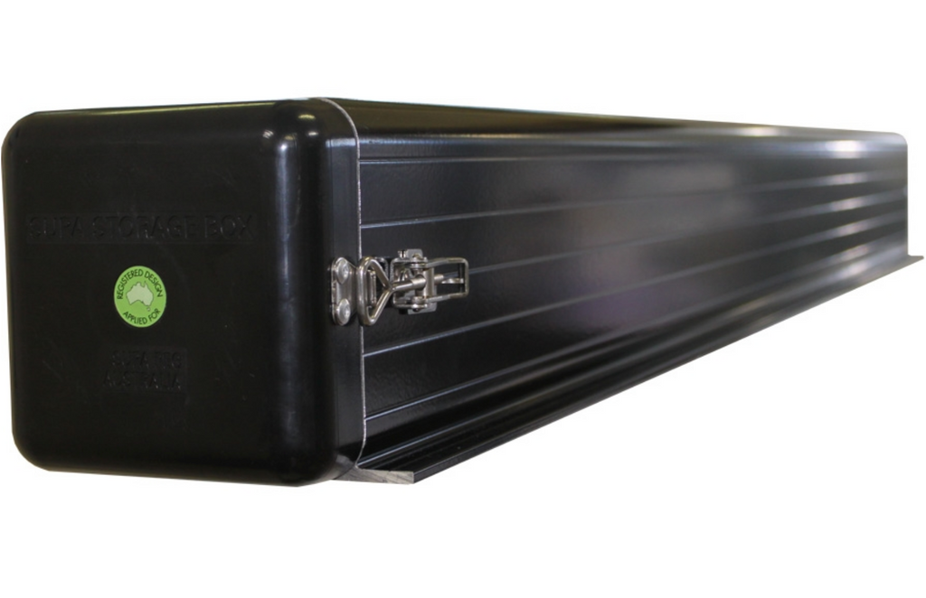 Black Aluminium Pole Box (183cm or 208cm) (Pole Carrier) * PRE ORDER MAY 2024*